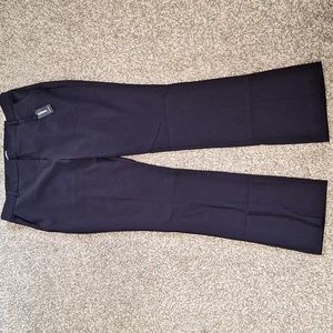 NWT Navy blue Express barely boot mid rise Columnist pant 14